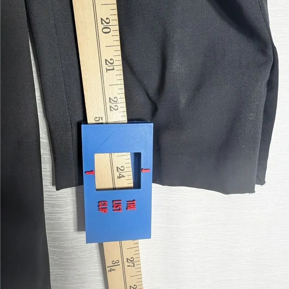 Hugo Boss Blazer Mens 44R 3 Button Black Wool Jacket
